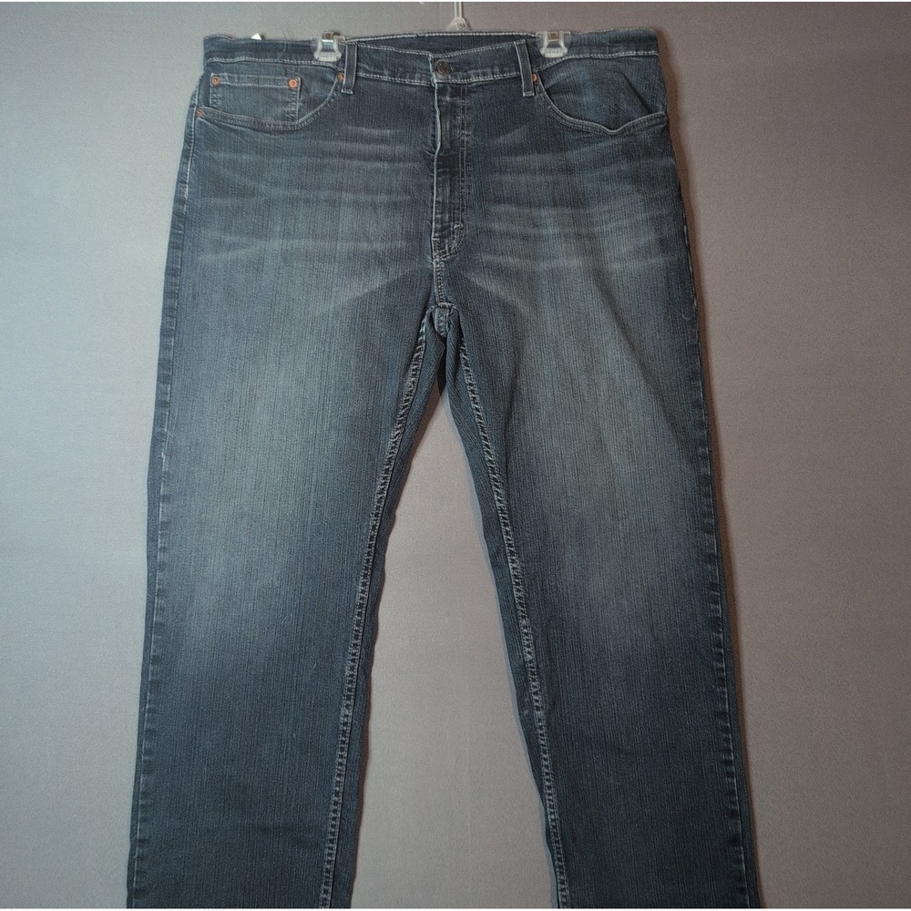 Levi 559 Jeans Mens 40x32 Straight Leg Dark Wash Blue Relaxed Fit Denim